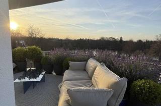 Penthouse kaufen in 63739 Aschaffenburg, Penthouse-Juwel am Floßhafen: Logenplatz über dem Main