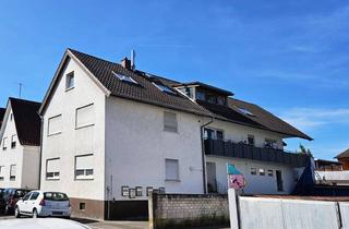 Wohnung kaufen in 76744 Wörth, Großzügige, vermietete 2,5-Zimmer-Dachgeschoss-ETW in Wörth am Rhein