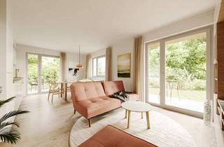 Wohnung kaufen in 82041 Oberhaching, Baubeginn erfolgt! Helle 3-Zimmer Gartenwohnung mit zwei großen Terrassen