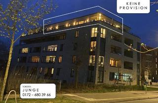 Penthouse kaufen in Ludwig-Sütterlin-Straße, 28355 Oberneuland, Exklusives Penthouse mit 60m2 Dachterrasse und großer Lichtkuppel.