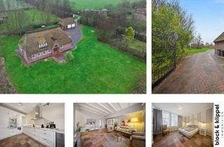 Haus kaufen in 25881 Tümlauer Koog, Ein Haus mit Seele: Denkmalgeschütztes Schmuckstück, nordseenah in St. Peter-Ording