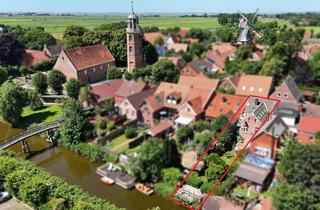 Haus kaufen in 26844 Jemgum, Lage, Lage, Lage - mit kleinem Steg und gemütlichem Flair!