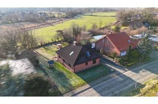 Haus kaufen in 25785 Nordhastedt, Gepflegter Bungalow mit Ausbaupotential und großem Grundstück in ruhiger Lage in Nordhastedt.