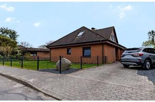 Haus kaufen in 25785 Nordhastedt, Ruhig gelegener Bungalow mit ausgebautem Dachgeschoss & weiterem Gestaltungspotenzial in Nordhastedt