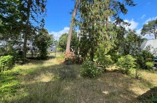 Grundstück zu kaufen in 15366 Hoppegarten, Aktionsangebot: hinteres Baugrundstück in Waldesruh nahe dem idyllischen Erpetal