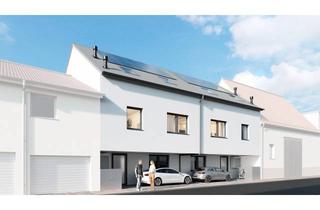 Haus kaufen in Karpfengasse, 68782 Brühl, Neubau Stadthaus 8,00 m breit KFW 40 QNG mit eigenem Gartengrundstück