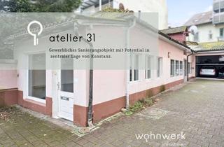 Gewerbeimmobilie kaufen in 78462 Konstanz, Atelier 31 – Sanierungsobjekt mit Potenzial in zentraler Lage von Konstanz