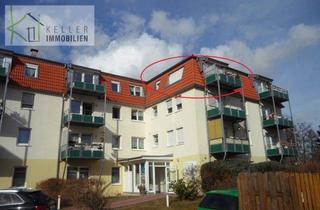 Wohnung mieten in Talstraße 2a, 08427 Fraureuth, Mit Aufzug - schöne sonnige DG-Whg. mit Küchenmöblierung, gepflegte Wohnanlage Bj. 1997 - betreutes Wohnen-/Tagespflege im Haus möglich!