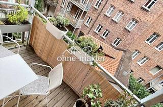 Wohnung mieten in 90408 Nürnberg, Beste Lage in Gärten h. Veste: ruhige und helle 2-Zimmer Wohnung mit Balkon
