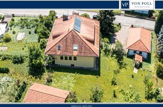 Haus kaufen in 93444 Bad Kötzting, Charmantes Zweifamilienhaus mit drei Garagen und großem Garten