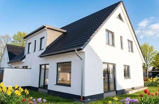 Doppelhaushälfte kaufen in Musknips 16, 18107 Elmenhorst/Lichtenhagen, Grillsaison auf der eigenen Terrasse starten: Neubau-Doppelhaushälfte in begehrter Lage