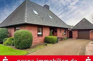 Einfamilienhaus kaufen in 25873 Rantrum, Tlw. unterkellertes Einfamilienhaus mit Anbau, Sauna, Garage und Terrasse nahe der Kreisstadt Husum