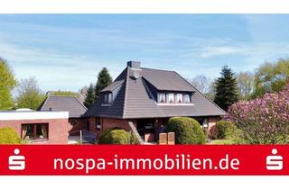 Einfamilienhaus kaufen in 25873 Rantrum, Tlw. unterkellertes Einfamilienhaus mit Anbau, Sauna, Garage und Terrasse nahe der Kreisstadt Husum