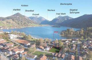 Grundstück zu kaufen in 83727 Schliersee, Grundstück mit Seeblick und Baugenehmigung 3 Familienhaus ohne Maklergebühr