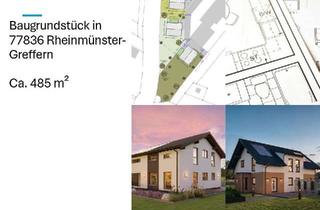 Grundstück zu kaufen in 77836 Rheinmünster, Baugrundstück in Rheinmünster-Greffern – 485 m²