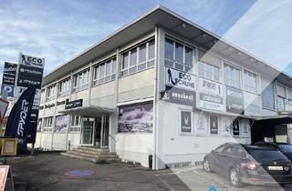 Gewerbeimmobilie mieten in 72555 Metzingen, Arbeiten mit Weitblick – großzügige Gewerbefläche mit besonderem Ambiente