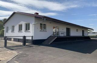 Büro zu mieten in 36205 Sontra, Mietfläche mit befestigtem Grundstück und befahrbarer Kellerebene