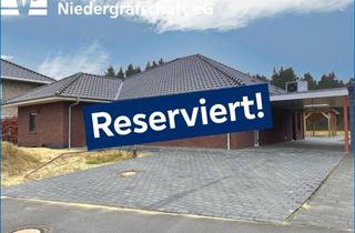 Haus kaufen in 49847 Wielen, #RESERVIERT#Neubau-Bungalow mit Einliegerwohnung