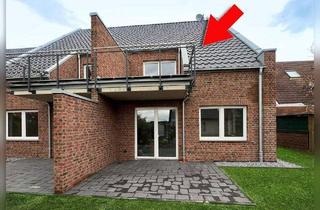 Wohnung kaufen in 46325 Borken, Borken - Schicke Neubau Dachgeschoss Wohnung mit Erbbaurecht, 3 Zimmern und Balkon über 2 Ebenen