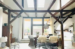 Wohnung kaufen in 38102 Braunschweig, City Living Deluxe: 2 Zimmer Dachgeschossjuwel mit großzügier Loggia