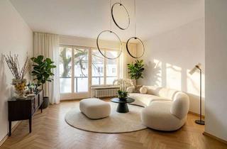 Wohnung kaufen in 86159 Innenstadt, Wohnen im Bismarckviertel: Helle 3 ZKB Altbauwohnung mit Balkon und Garage!