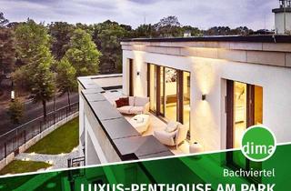 Penthouse kaufen in 04109 Leipzig, Vollmöbliertes Luxus-Penthouse in Traumlage mit Blick ins Grüne, Sauna, Kamin, Einbauküche u.v.m.