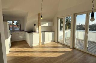 Wohnung mieten in 12555 Köpenick, Erstbezug- sonnige Dachgeschosswohnung mit großzügiger Dachterrasse im Märchenviertel Köpenick