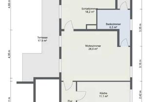 Wohnung mieten in Münchner Straße 39, 83707 Bad Wiessee, 2-Zimmer Erdgeschosswohnung mit Terrasse in Bad Wiessee