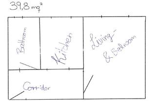 Tauschwohnungen in Feldstraße 12, 13585 Spandau, Tauschwohnung: Helle 1 Zi. Wohnung gegen 1 Zi oder größer mit Balkon