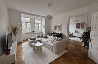 Wohnung mieten in 80331 Altstadt-Lehel, Untervermietung (3 Monate) - Möblierte 130 m² Altbauwohnung mit Balkon in der Altstadt