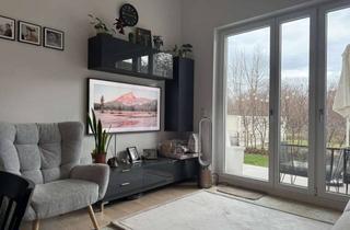 Wohnung mieten in Landsberger Straße 1e, 82110 Germering, EG 2-Zimmer-Wohnung mit Einbauküche, Terasse und private Garten