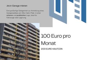 Garagen mieten in Otto-Hahn-Platz, 69126 Emmertsgrund, Garage am Otto-Hahn-Platz in Heidelberg zu vermieten