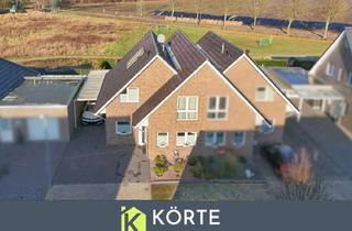 Doppelhaushälfte kaufen in 49716 Meppen, Meppen - Esterfeld: Junge und moderne Doppelhaushälfte mit uneinsehbarem Garten & Feldblick!