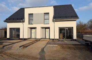 Haus mieten in 17489 Fettenvorstadt, Moderne Doppelhaushälfte im Erstbezug - Stadtrandsiedlung Greifswald