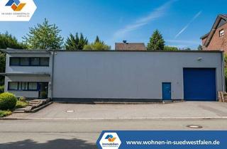 Büro zu mieten in 58553 Halver, VR Immo: Gewerbehalle mit integriertem Bürotrakt