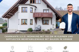 Wohnung kaufen in Landstrasse 11/1, 79730 Murg, LFI | Charmante und gepflegte 3,5-Zi.-Wohnung in kleinem Mehrfamilienhaus mit Balkon in Hänner