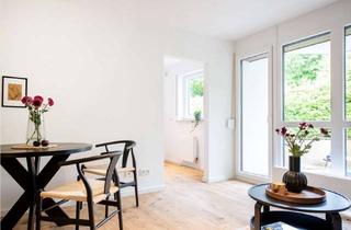 Wohnung kaufen in Queristraße, 82008 Unterhaching, Erstbezug nach Sanierung: 2,5 Zi.-Wohnung mit Balkon im 2. OG in Unterhaching