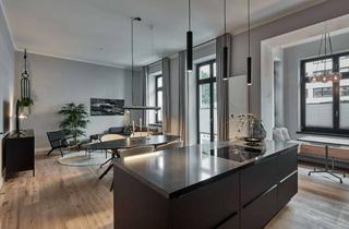 Wohnung mieten in Hermannstr. 22, 40233 Flingern Nord, Luxus Altbauwohnung - komplett Möbliert, saniert im Denkmal Gebäude - Energie Effizienzhaus