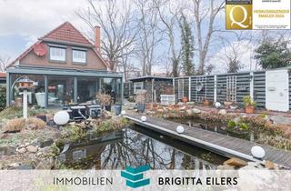 Haus kaufen in 27321 Thedinghausen, Dibbersen: Wohnhaus mit 140 m² plus 30 m² "gefühlter" Wohnfläche, Wellnessoase, Pool und Koi-Teich