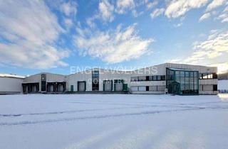 Gewerbeimmobilie kaufen in 37308 Geisleden, Produktions- und Lagergebäude mit großer Freifläche und Ausstellungshalle