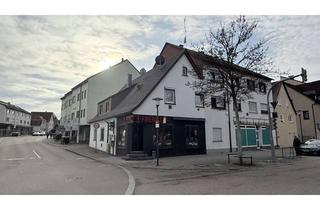 Anlageobjekt in Gartenstr. 23, 71254 Ditzingen, 7% Rendite. Ditzingen Zentrum, preiswertes Wohn- und Geschäftshaus, provisionsfrei