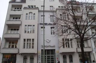 Gewerbeimmobilie mieten in Knesebeckstraße 30, 10623 Charlottenburg, 6 BÜRORÄUME IM DENKMAL GESCHÜTZTEN ALTBAU, 2 BALKONE, AUFZUG ZWISCHEN KURFÜRSTENDAMM / SAVIGNYPLATZ