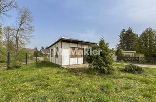Grundstück zu kaufen in 06774 Muldestausee, Kompaktes Grundstück mit gestaltungsbedürftigem Bungalow in beschaulicher Lage