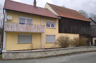 Einfamilienhaus kaufen in 96142 Hollfeld, Hollfeld - Einfamilienhaus mit Scheune und Felsenkeller in Hollfeld