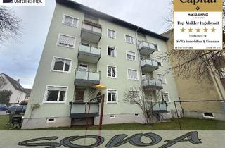 Wohnung kaufen in 86633 Neuburg, Neuburg - Gut geschnittene 3 Zimmer Wohnung mit Balkon in Neuburg - Ein Objekt von Ihrem Immobilienpartner SOWA Immobilien und Finanzen