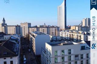 Penthouse kaufen in 04103 Zentrum-Südost, ++ Hochwertig ausgestattete Neubauwohnung mit Penthouse-Feeling, Terrasse und Blick über die Stadt++