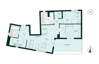Wohnung kaufen in Alte Römerstraße 15, 63225 Langen, Familienfreundlich und stadtnah – Elegante 3-Zi.-Wohnung mit zwei Bädern und sonniger Dachterrasse