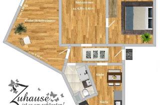 Wohnung mieten in Hubertstraße 288, 45307 Kray, Wohnerlebnis mit Flexibilität: Helle 3,5-Zimmer-Wohnung im 1. OG, mit Gemeinschaftsgarten