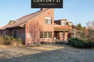 Haus kaufen in 29462 Wustrow, Stilvolles Architektenhaus mit Gewerbehalle im schönen Wendland