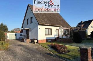Einfamilienhaus kaufen in 31623 Drakenburg, RESERVIERT-gepflegtes Einfamilienhaus m. Garage u. Vollkeller auf einem ansprechenden Eckgrundstück